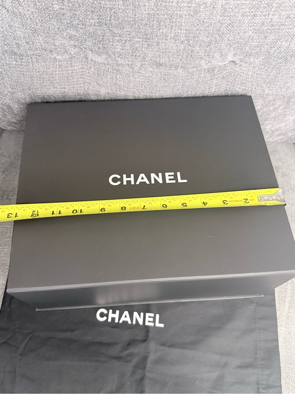 CHANEL magnetic BOX,dust bag,ribbon,camellia,care envelope with cleaning cloth - Picture 6 of 8